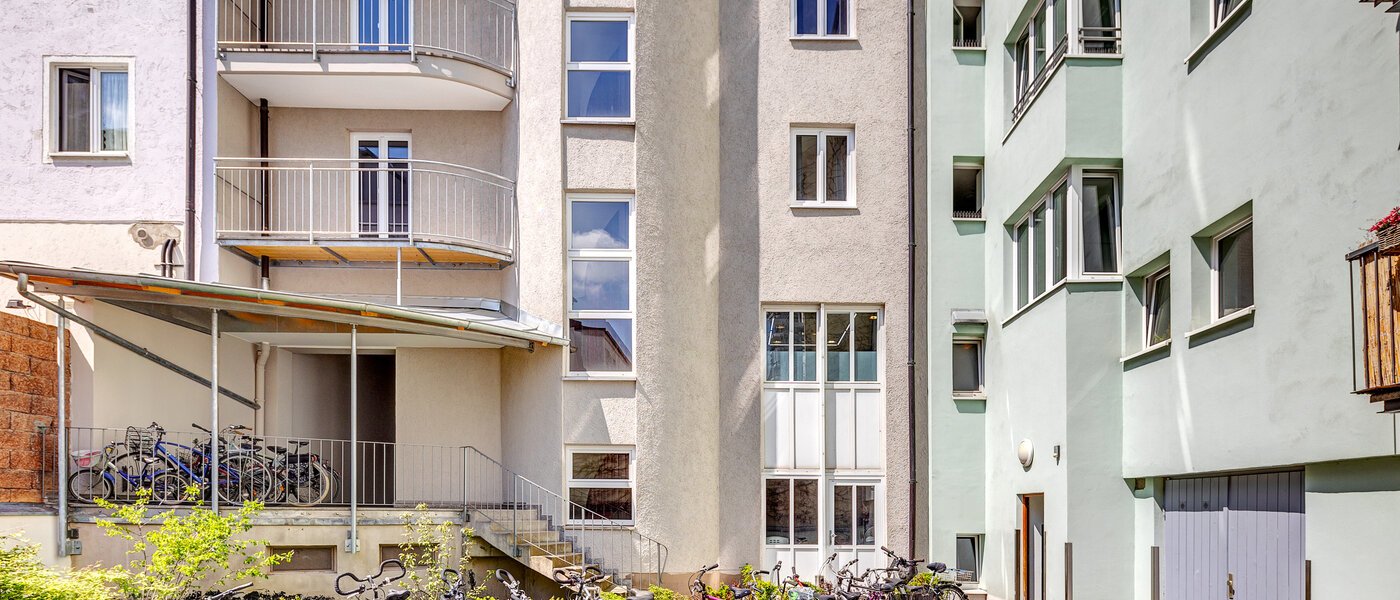 apartment München Maxvorstadt - Museumsviertel 01 inner courtyard  4344