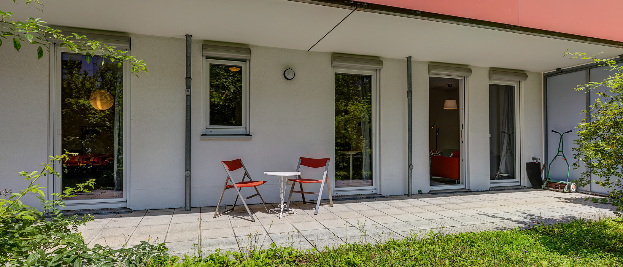 apartment with garden 	 München Schwanthalerhöhe 01 terrace 4454