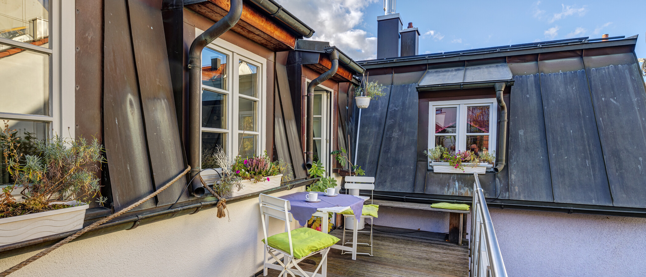 attic apartment München Giesing 01 balcony 4477