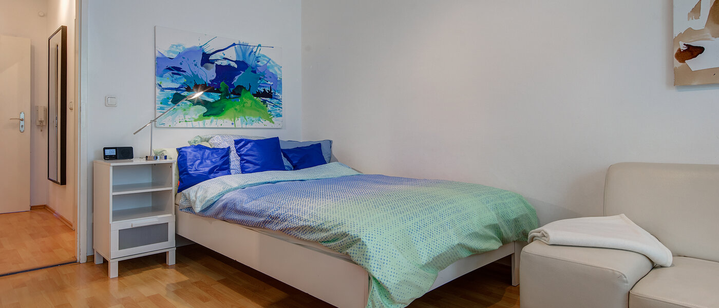 apartment München Schwabing-West (rund um den Hohenzollernplatz) 01 sleeping area 4507