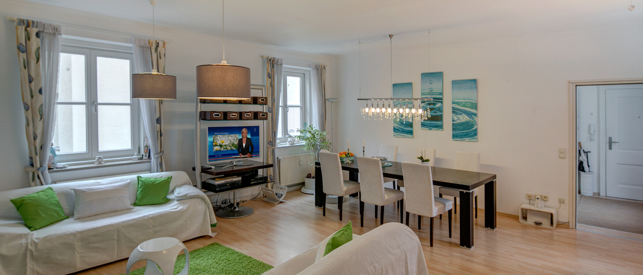 apartment München Schwabing (rechts der Leopoldstraße) 02 living room 4536