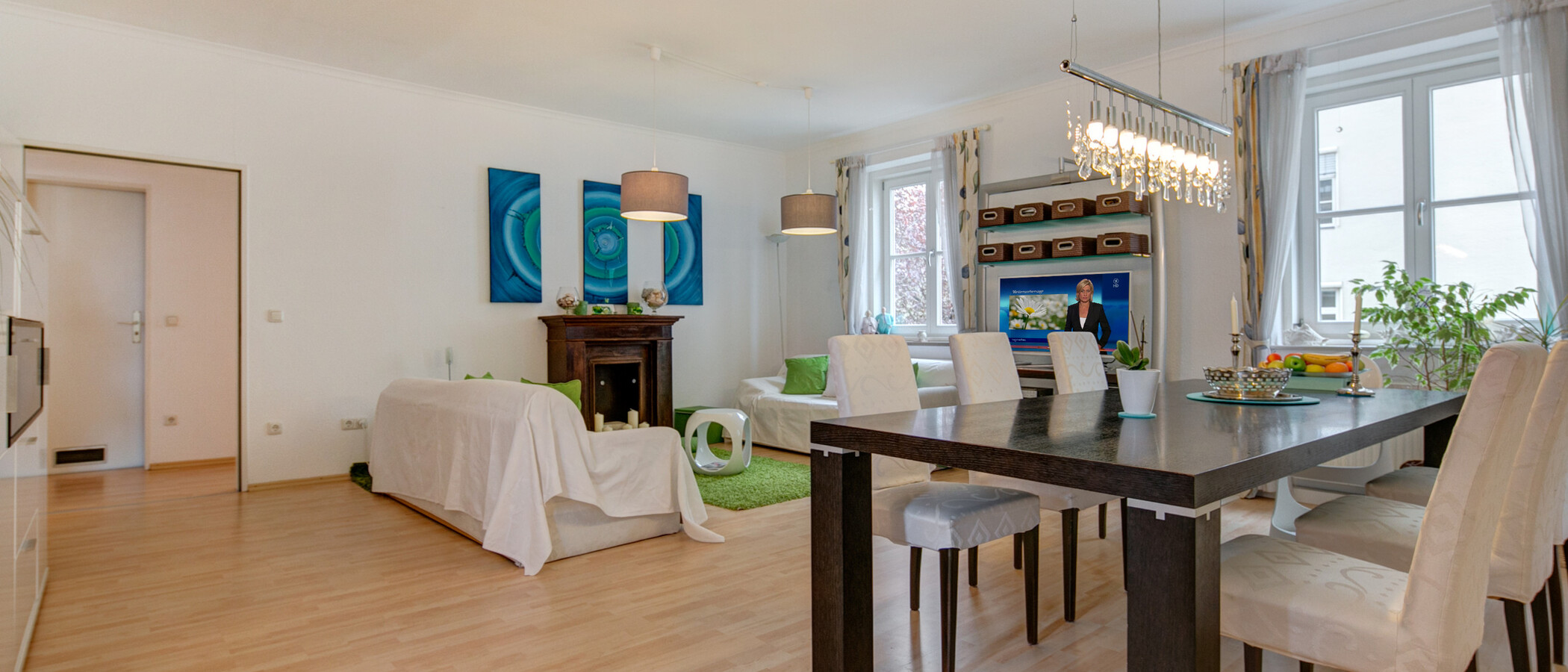 apartment München Schwabing (rechts der Leopoldstraße) 03 living room 4536