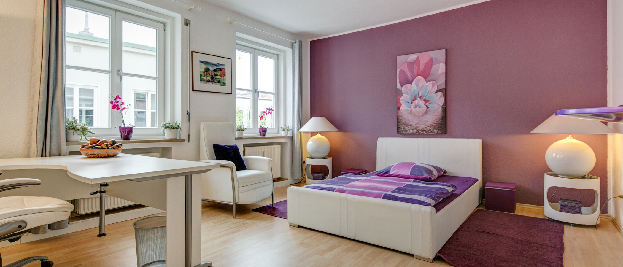 apartment München Schwabing (rechts der Leopoldstraße) 01 sleeping area 4536