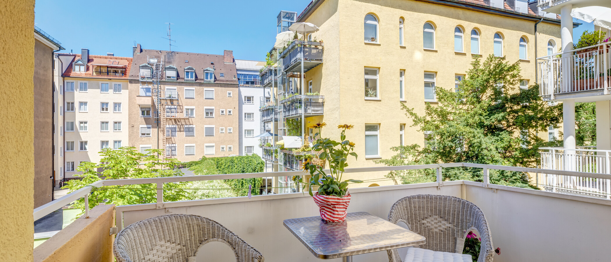 apartment München Maxvorstadt - Universitätsviertel 01 balcony 4668