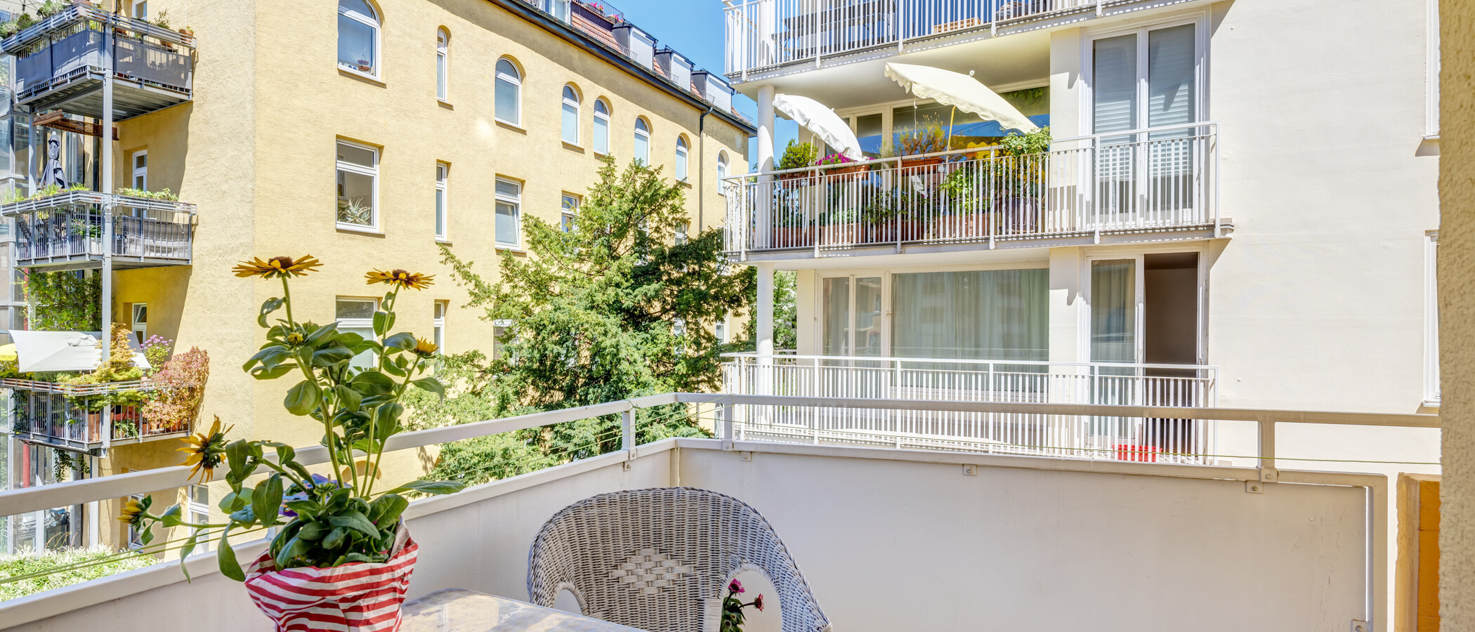 apartment München Maxvorstadt - Universitätsviertel 02 balcony 4668