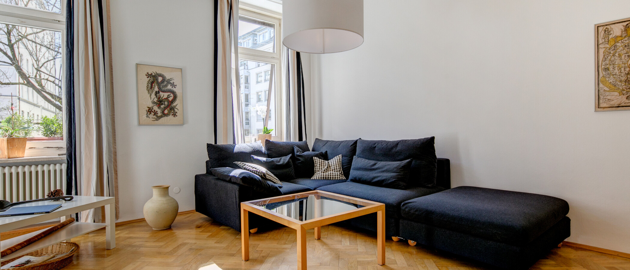 apartment München Isarvorstadt 01 living room 4713