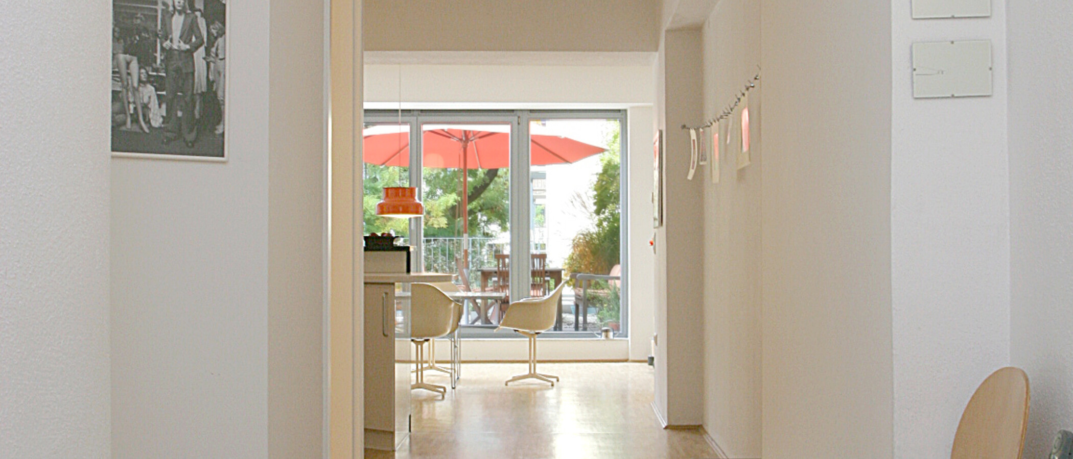 roof terrace apartment München Westend 01 hall 4763