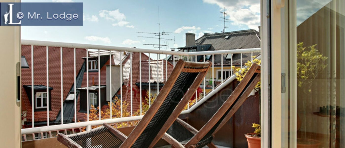 attic apartment München Maxvorstadt - Rund um den Josephplatz 01 terrace 4768