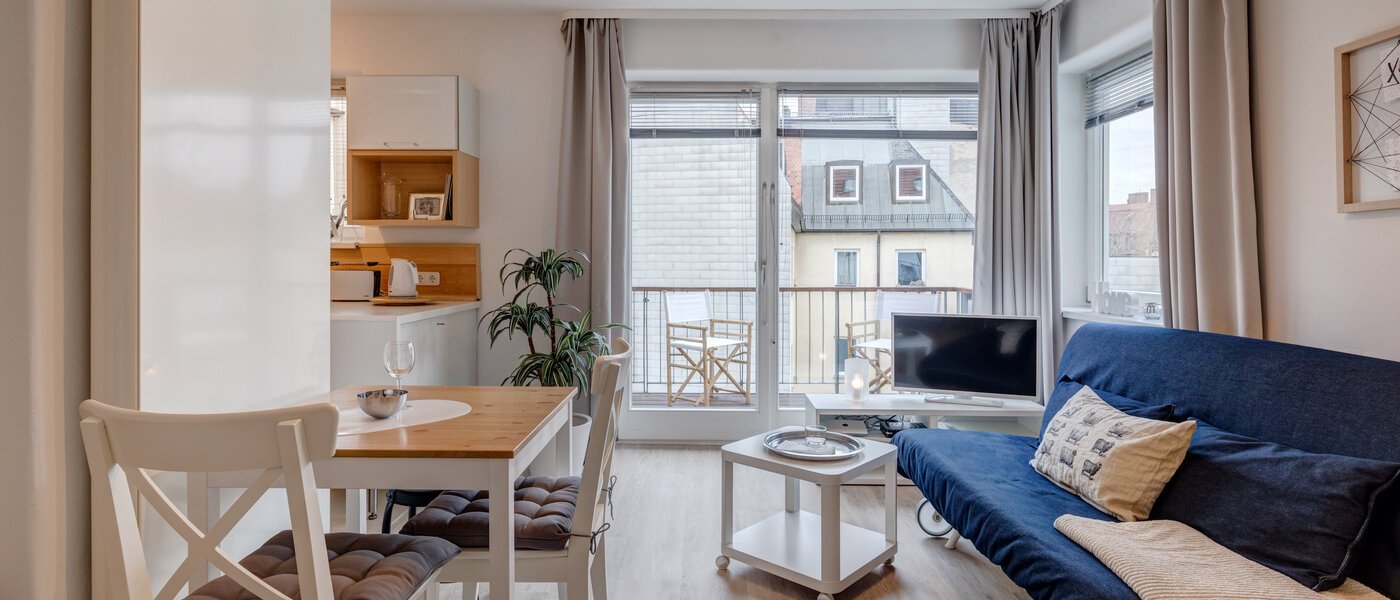 apartment München Glockenbachviertel 01 living room 4880