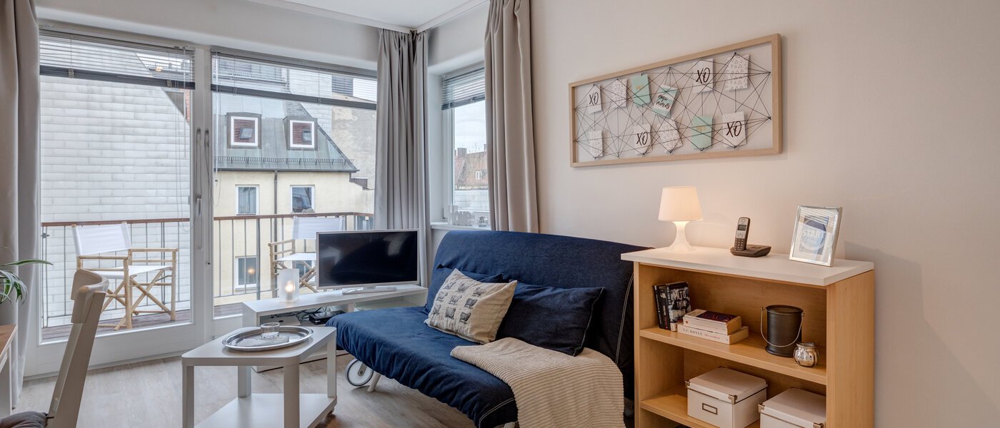 apartment München Glockenbachviertel 02 living room 4880