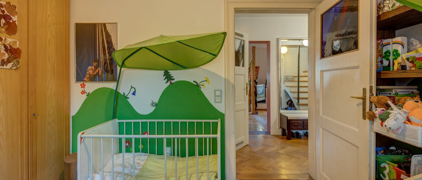 attic apartment München Obergiesing 03 children's room 4959