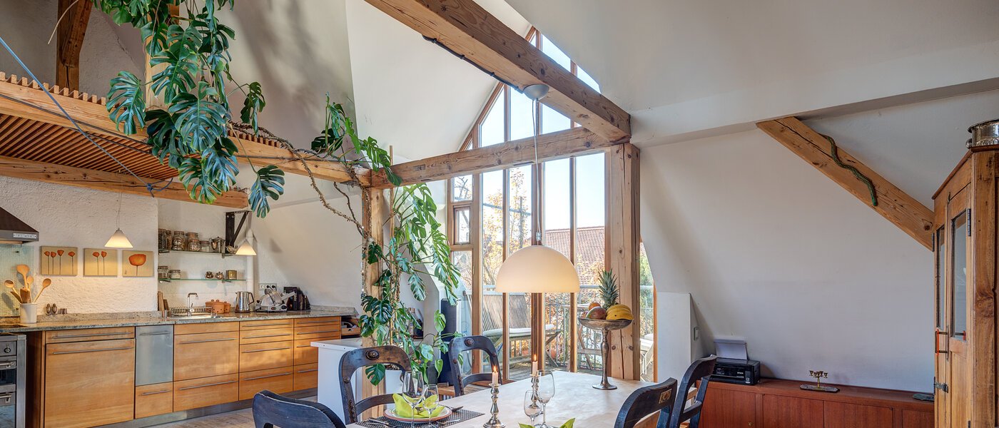 attic apartment München Obergiesing 01 kitchen 4959