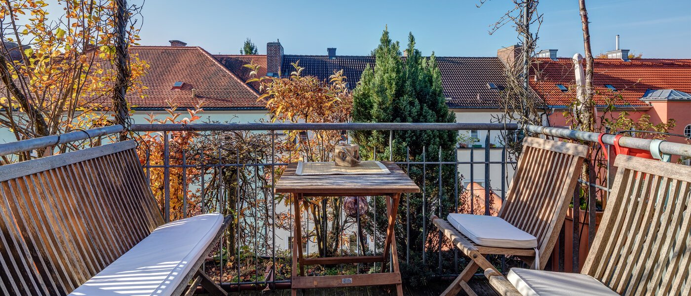 attic apartment München Obergiesing 01 balcony 4959