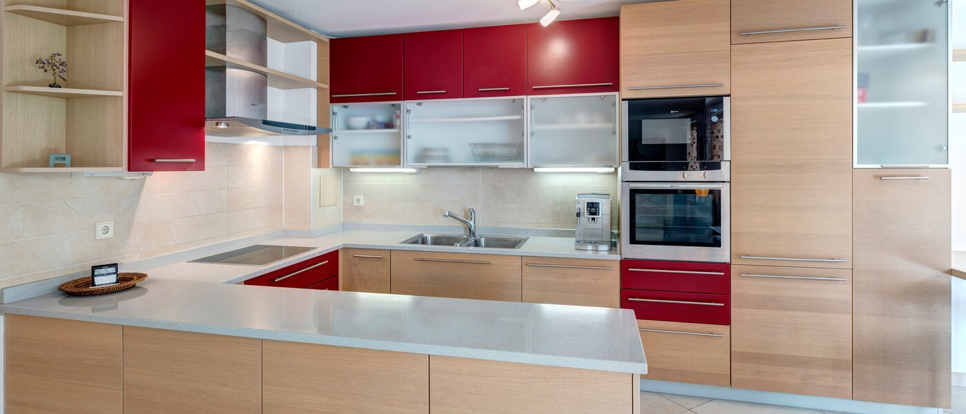 apartment with garden 	 München Au 01 kitchen 4965