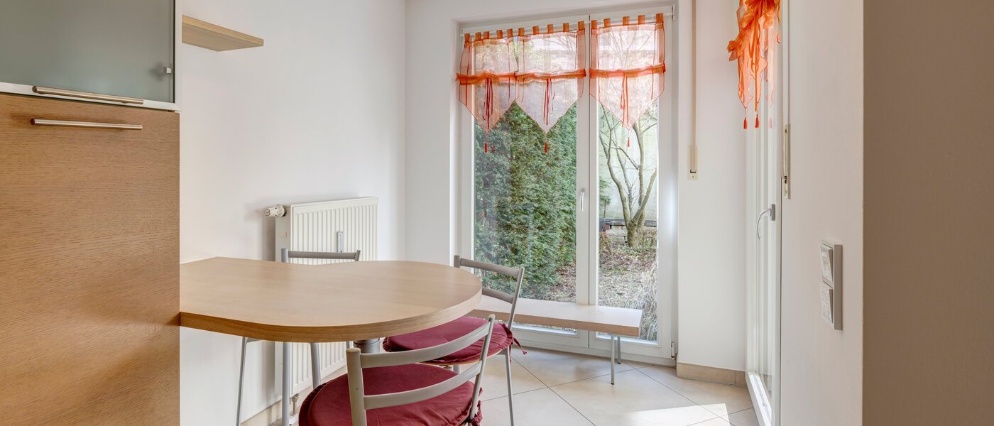 apartment with garden 	 München Au 03 kitchen 4965