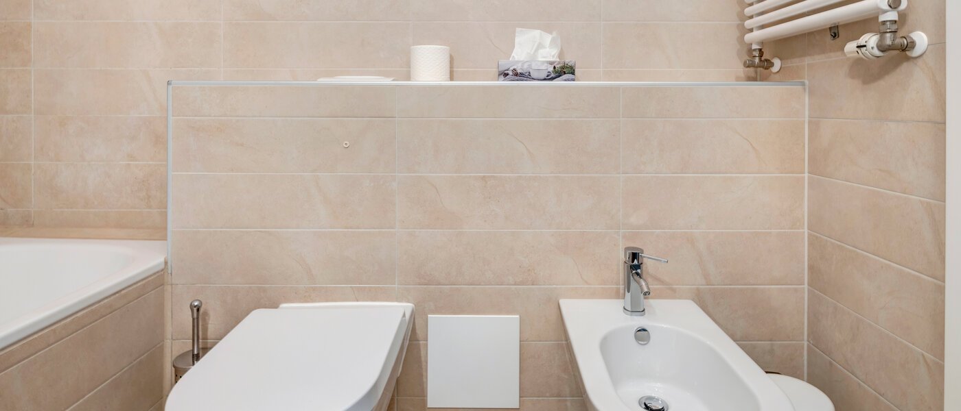 apartment with garden 	 München Au 03 bathroom 4965