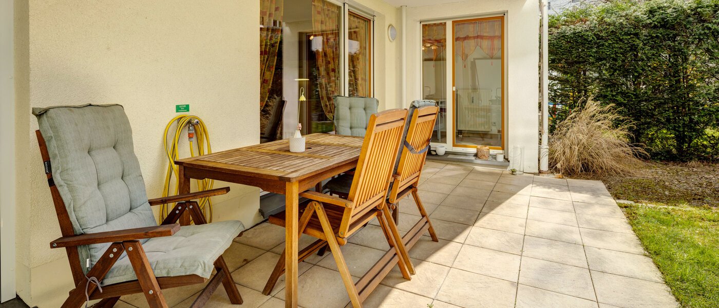 apartment with garden 	 München Au 01 terrace 4965