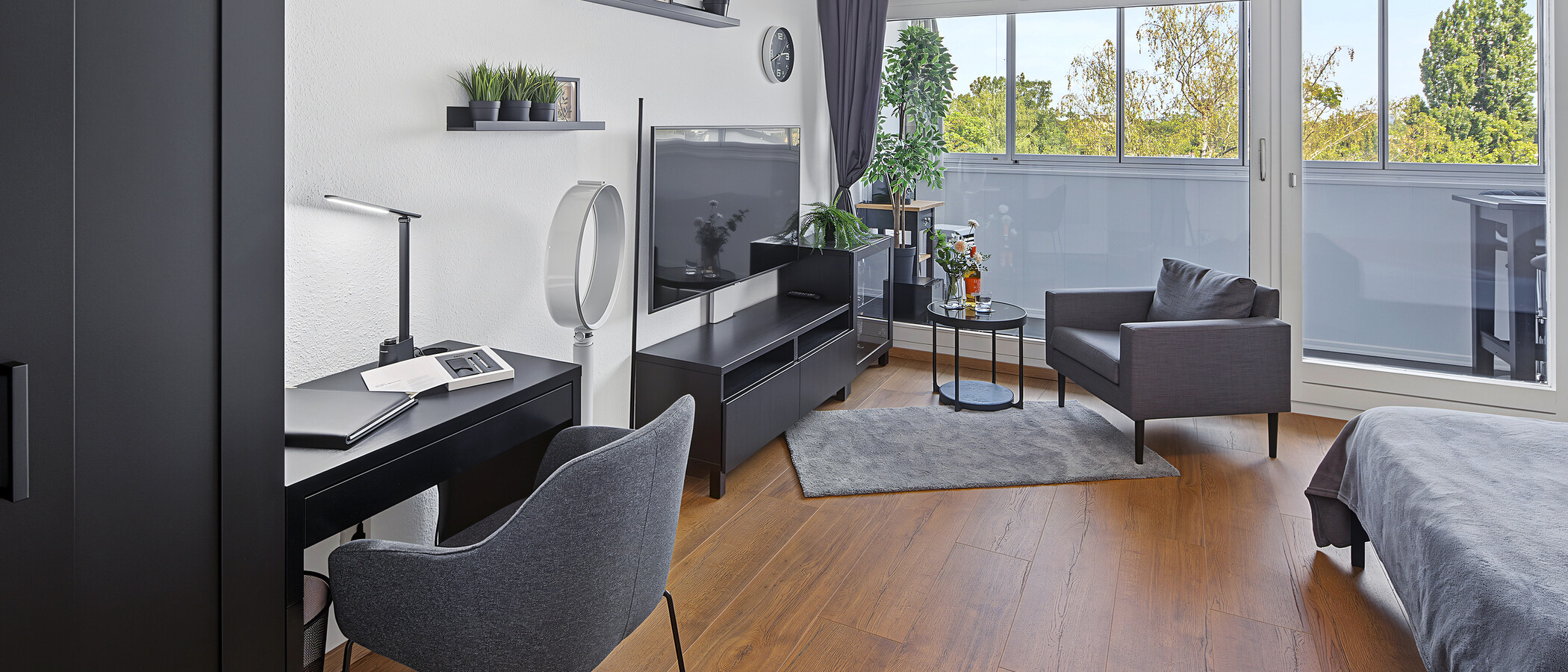 apartment München Moosach 02 living area 4969