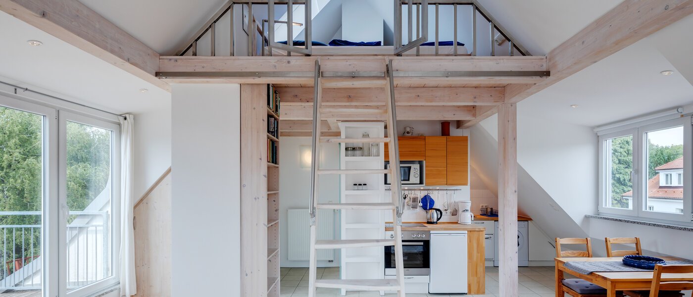 gallery apartment  München Freimann 03 sleeping area 5027