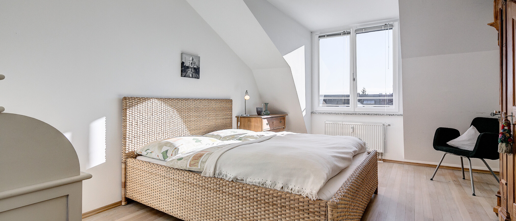 roof terrace apartment München Schwabing-West 01 sleeping area 5041