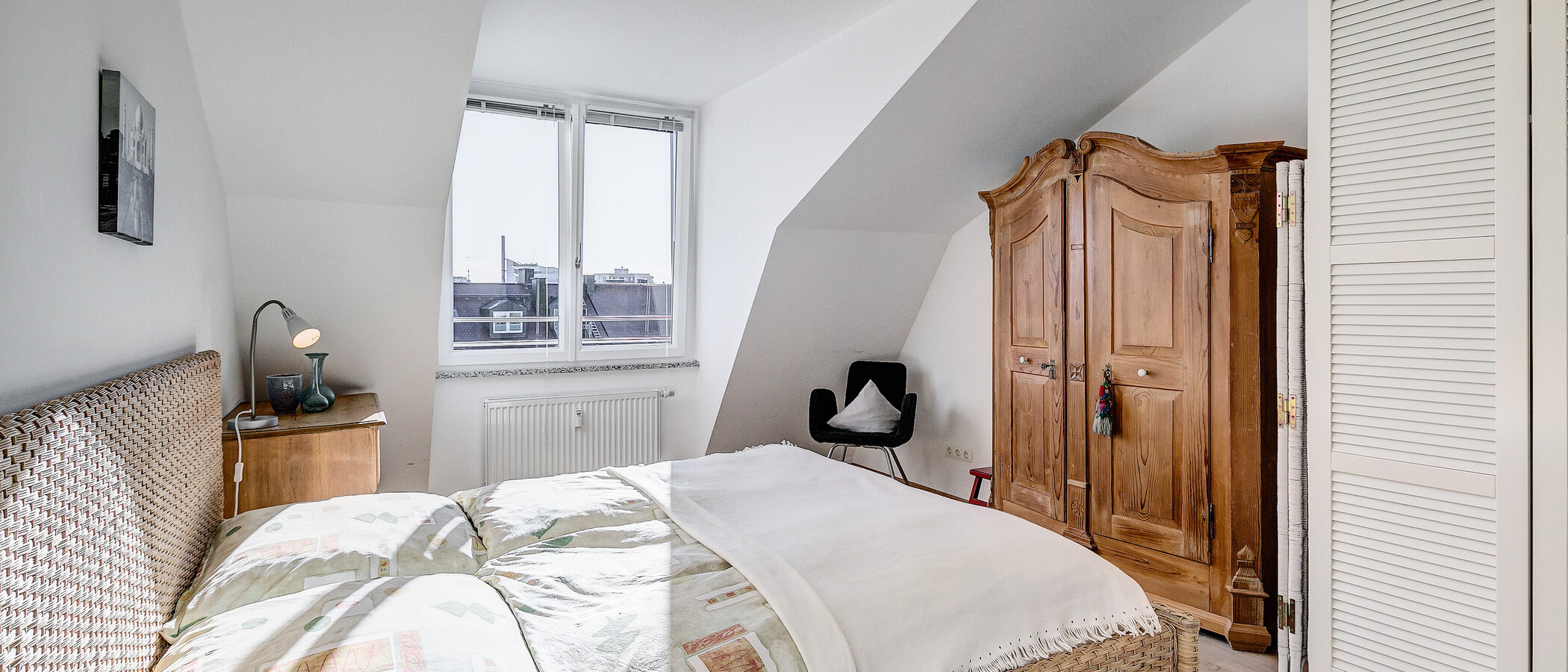 roof terrace apartment München Schwabing-West 02 sleeping area 5041