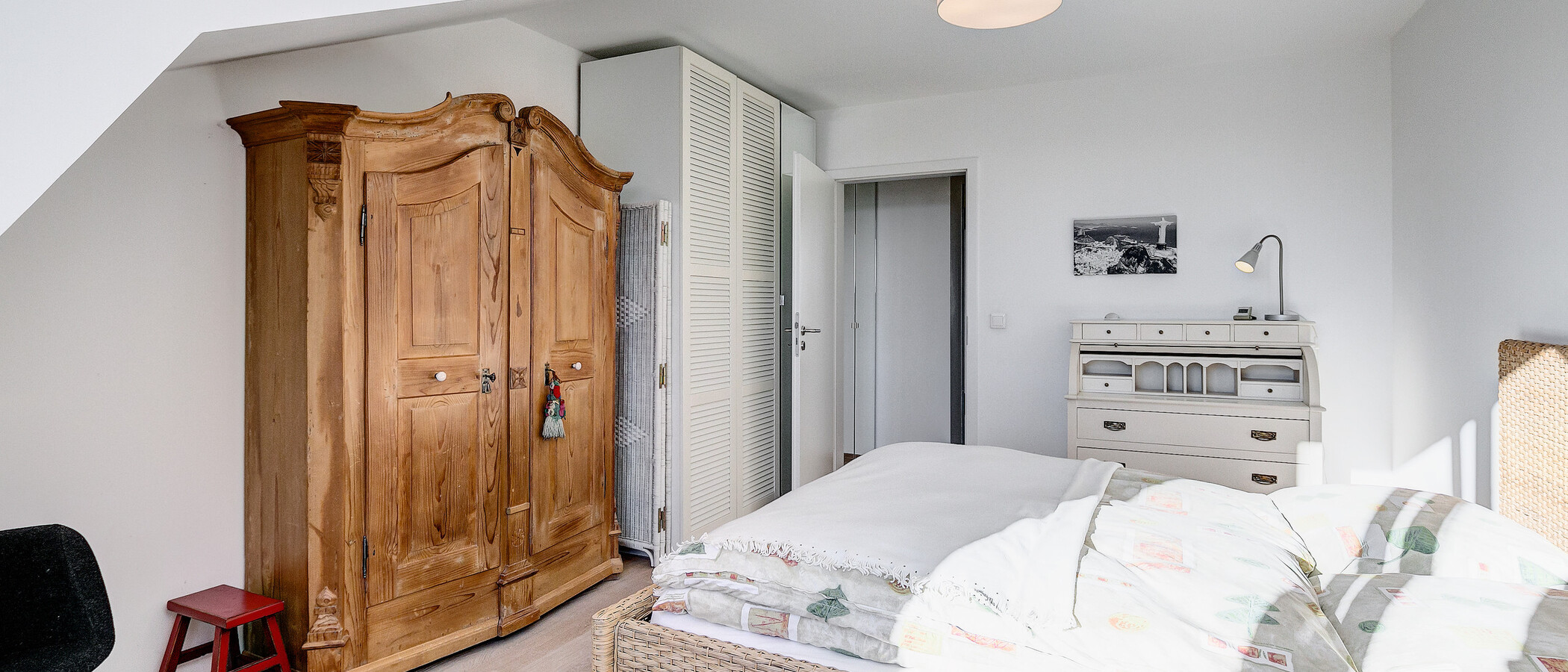 roof terrace apartment München Schwabing-West 03 sleeping area 5041