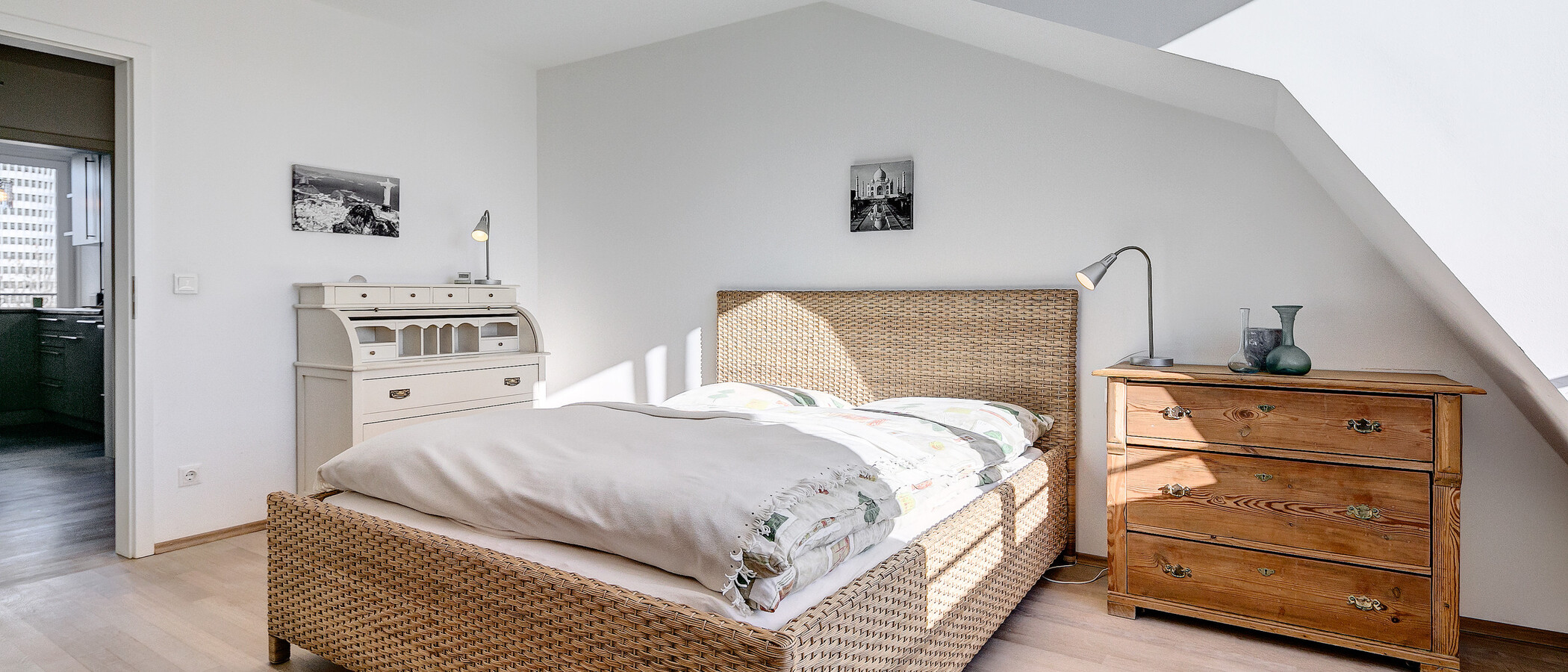 roof terrace apartment München Schwabing-West 04 sleeping area 5041