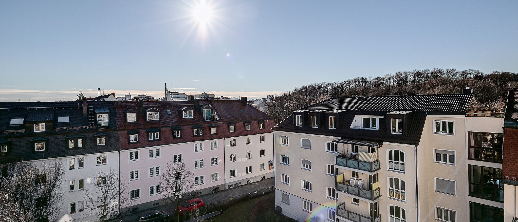 roof terrace apartment München Schwabing-West 01 view 5041