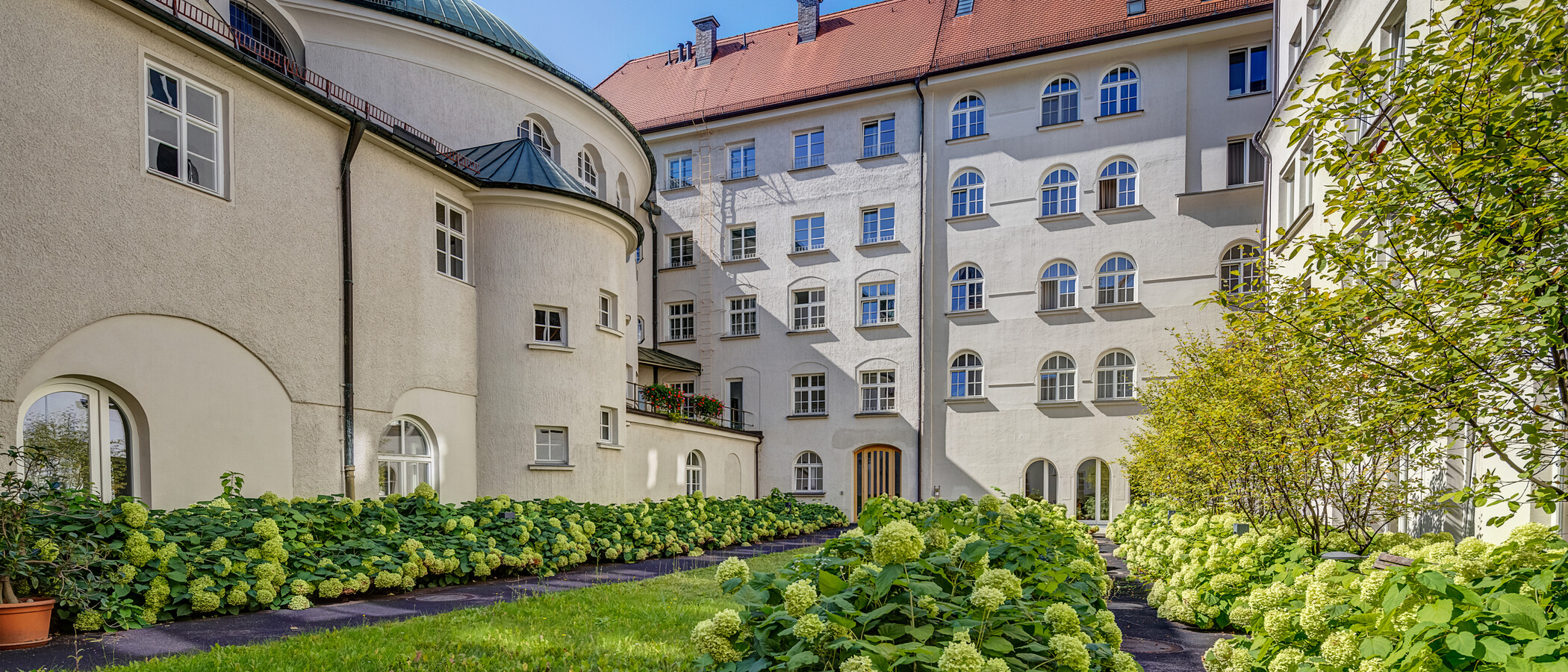 apartment München Lehel 02 inner courtyard  5085