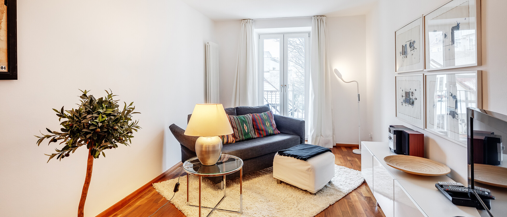 apartment München Isarvorstadt 01 living room 5097