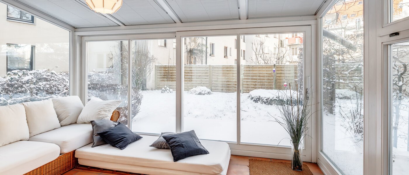 apartment with garden 	 München Au 01 winter garden 5163