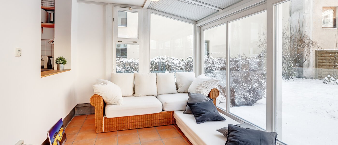 apartment with garden 	 München Au 02 winter garden 5163