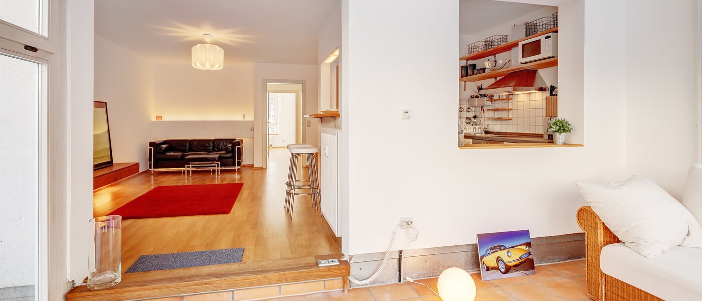 apartment with garden 	 München Au 03 winter garden 5163