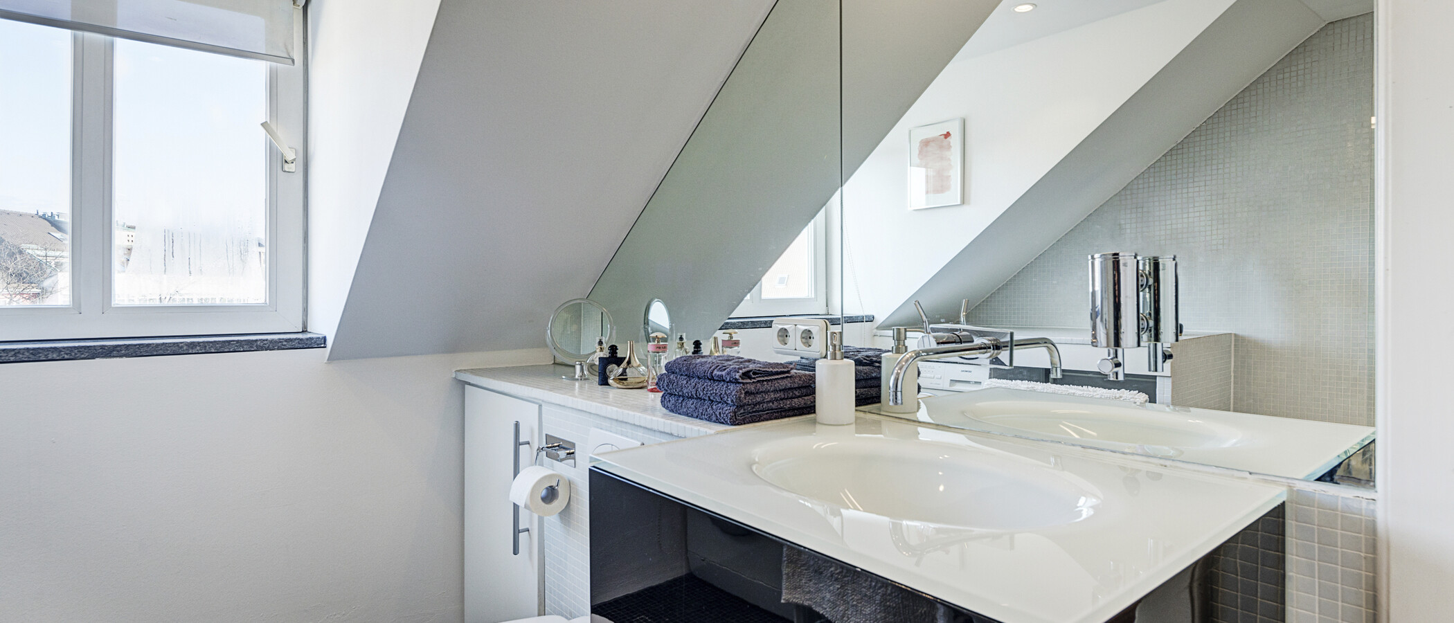roof terrace apartment München Maxvorstadt 04 bathroom 5221