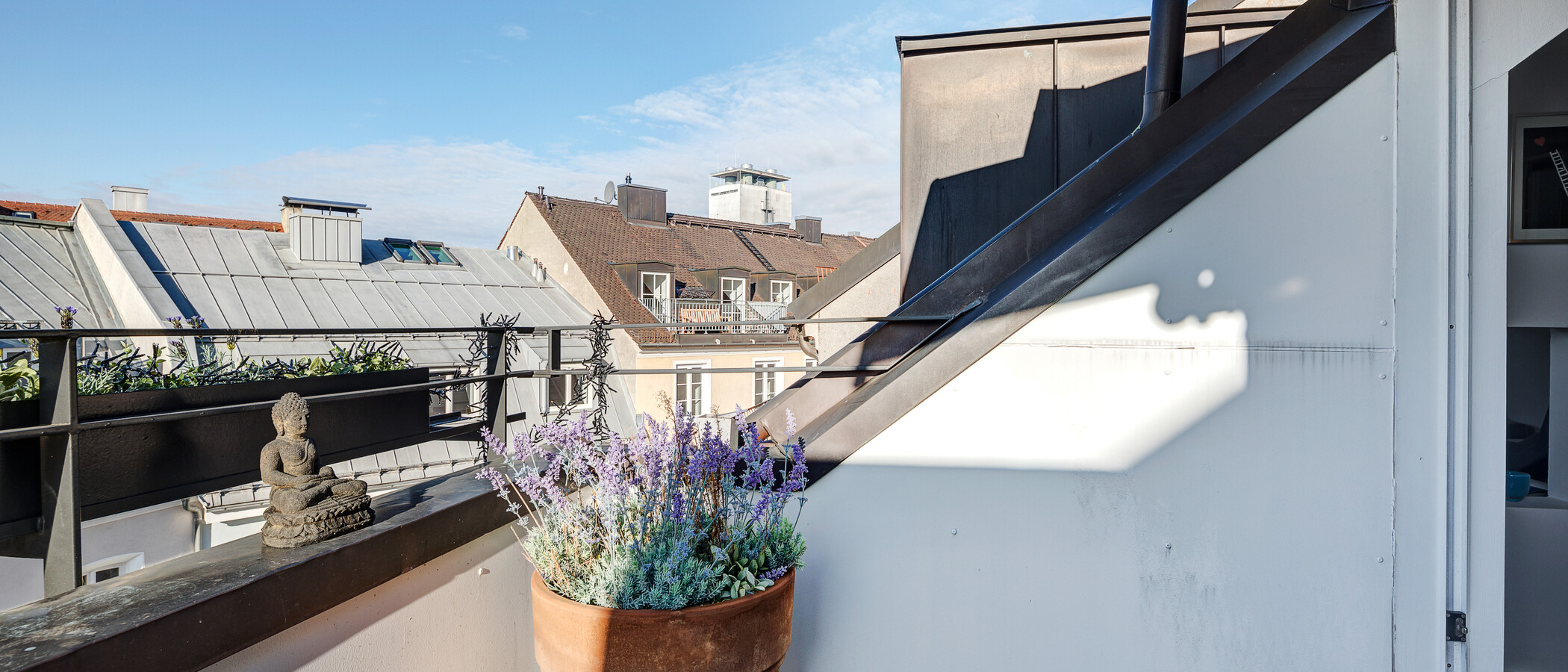 roof terrace apartment München Maxvorstadt 03 terrace 5221