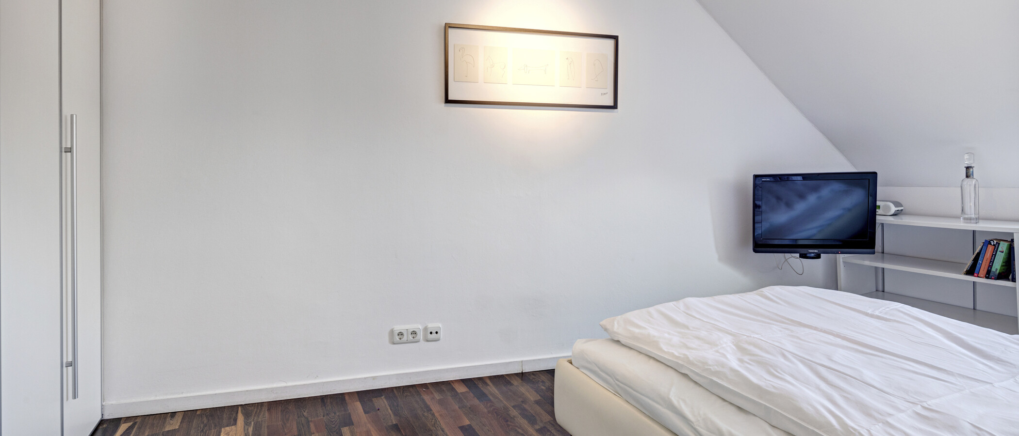 roof terrace apartment München Maxvorstadt 04 sleeping area 5221