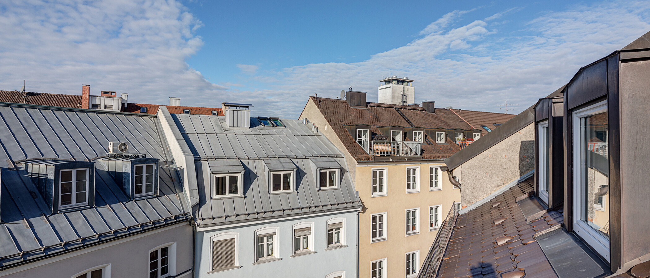 roof terrace apartment München Maxvorstadt 02 view 5221