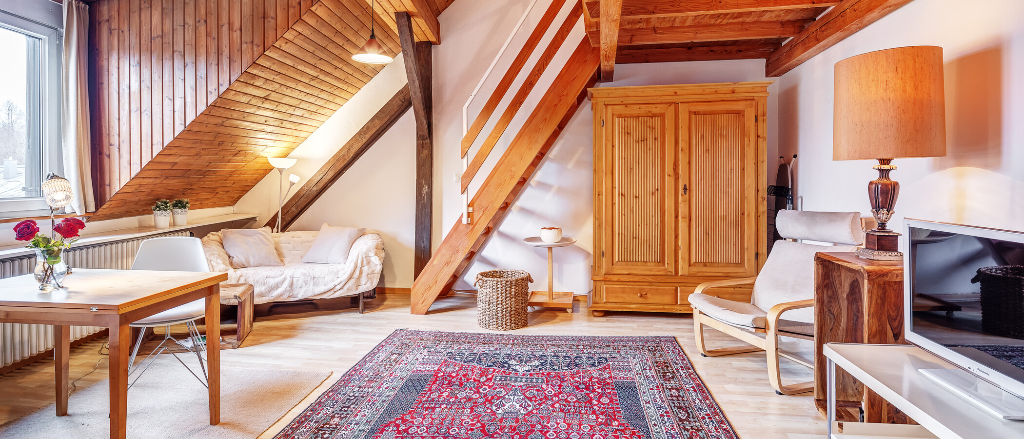 attic apartment München Solln 02 living area 5327