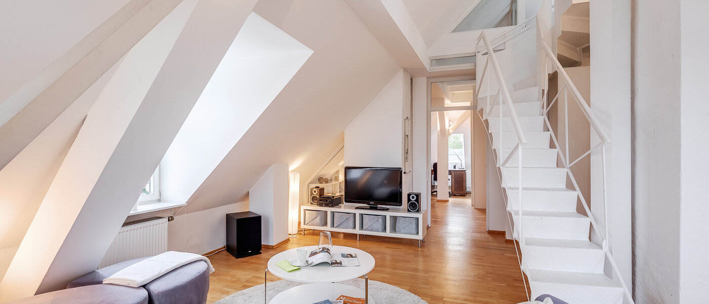 gallery apartment  München Westend 03 living area 5354