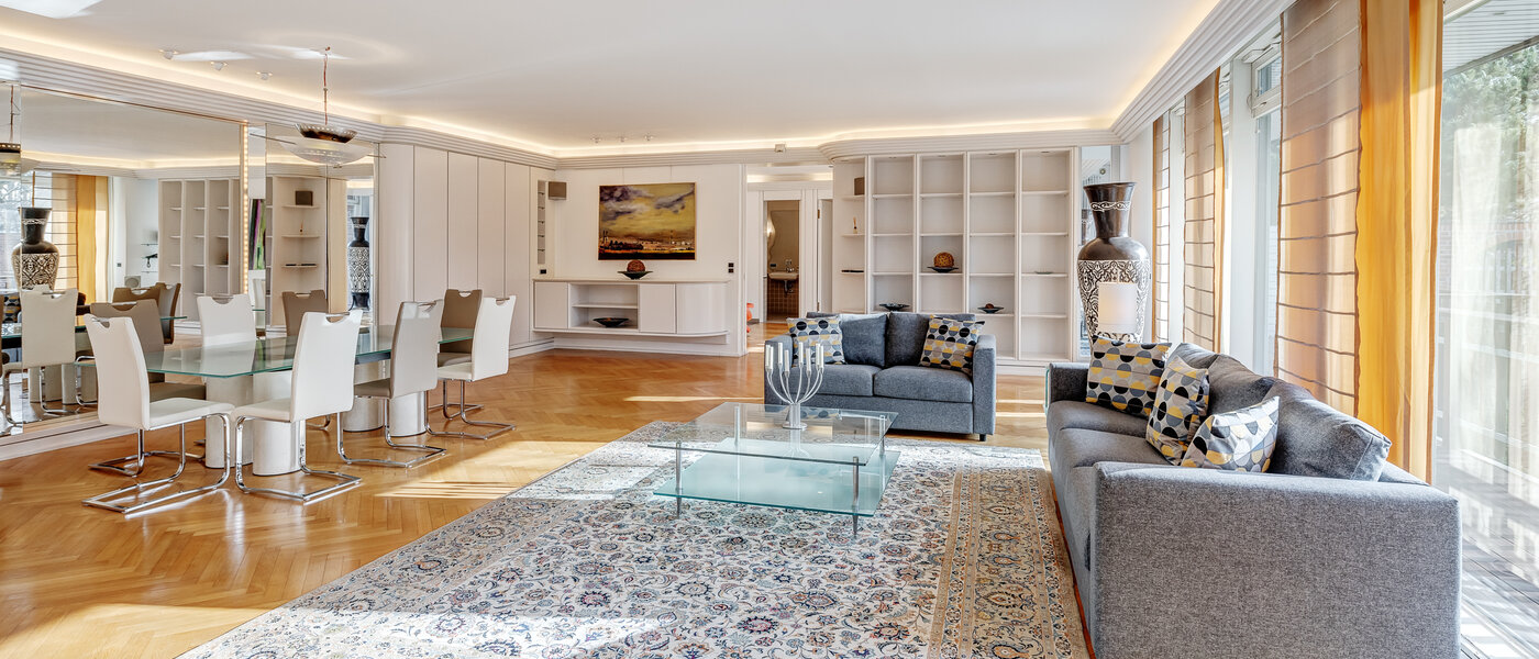 detached house München Obermenzing 03 living room 5436