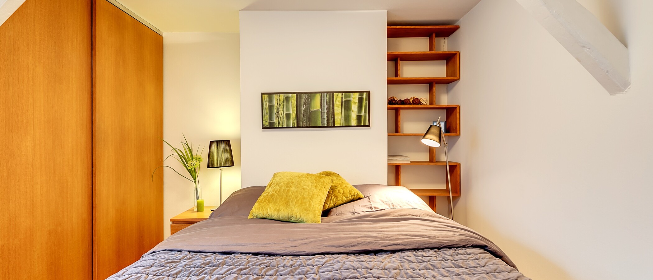 roof terrace apartment München Isarvorstadt 05 sleeping area 5524