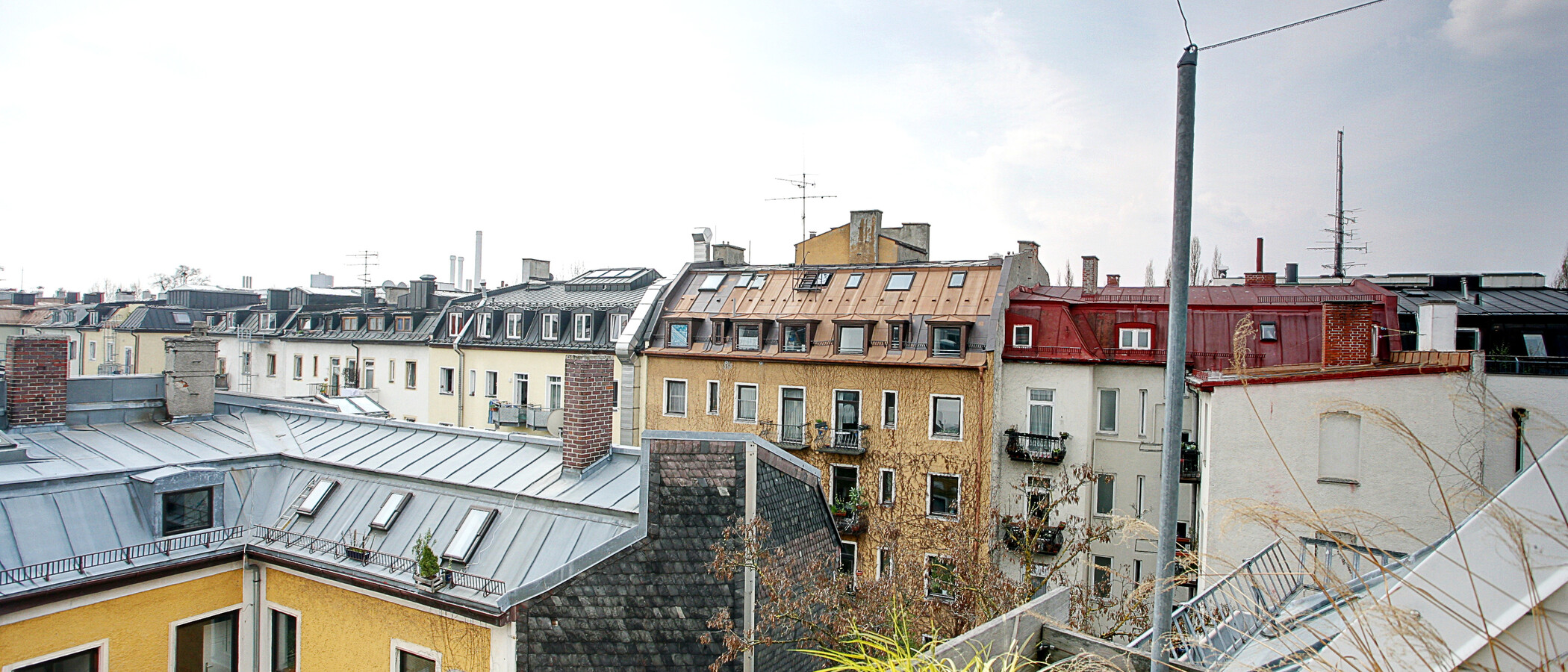 roof terrace apartment München Isarvorstadt 03 view 5524