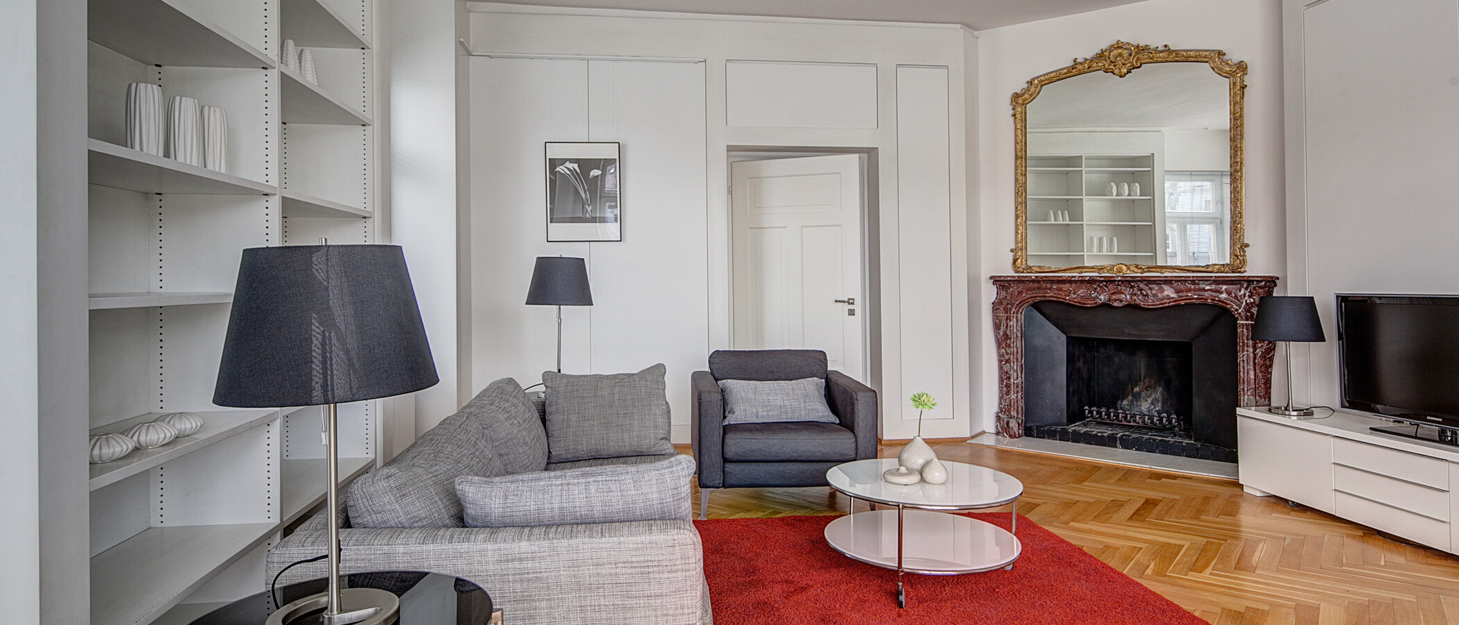 apartment München Schwabing (links der Leopoldstraße) 03 living room 556
