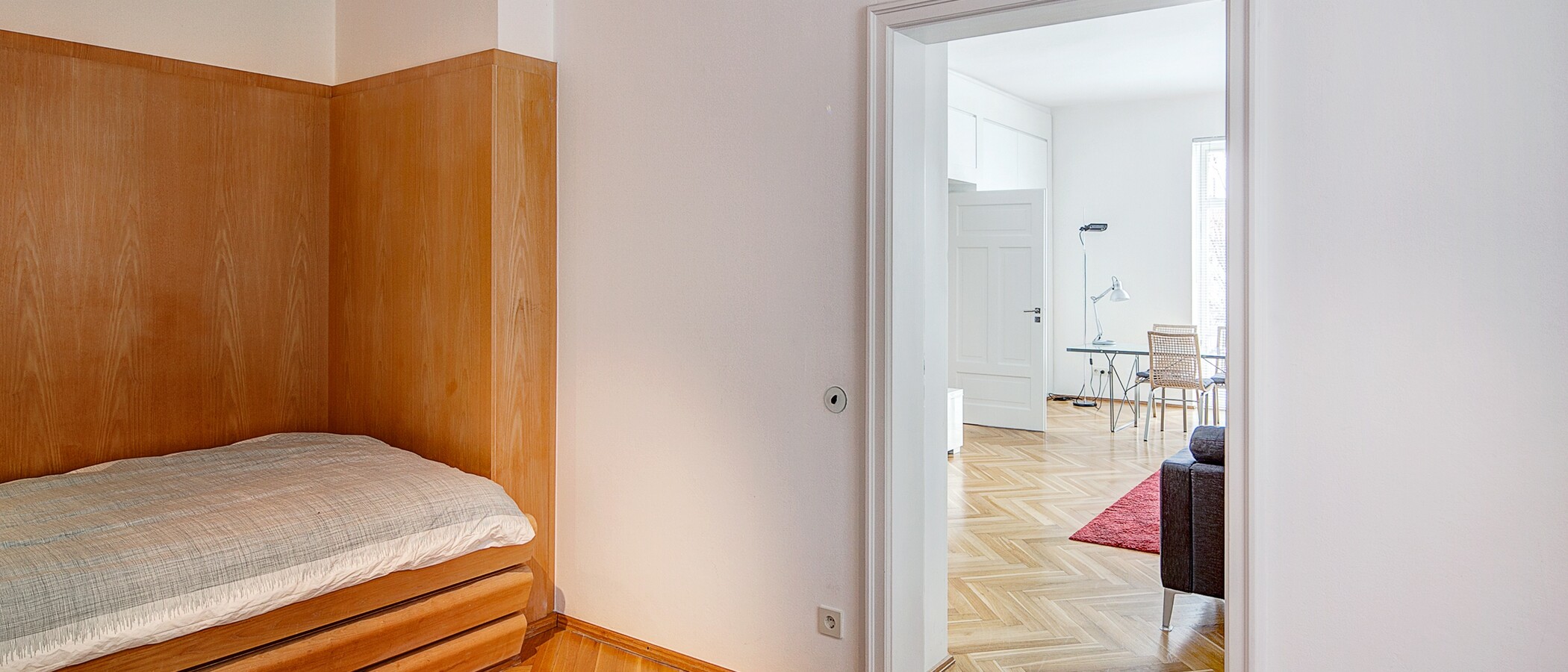 apartment München Schwabing (links der Leopoldstraße) 03 sleeping area 556
