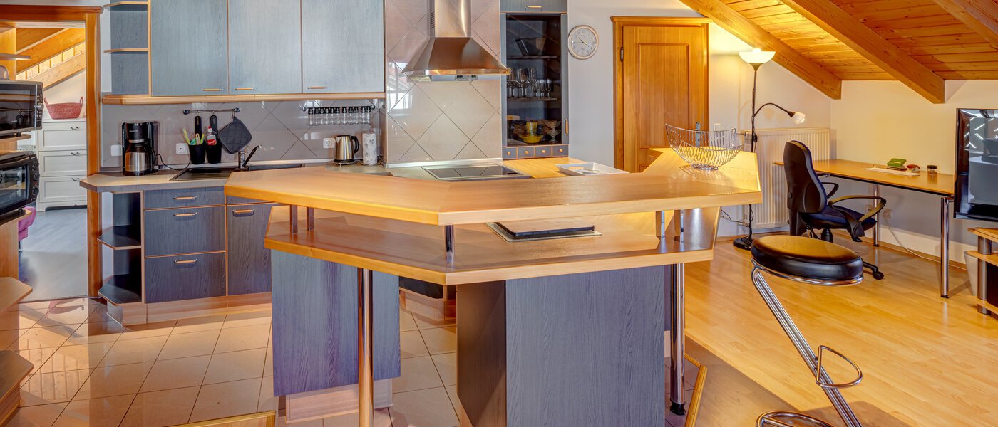 attic apartment München Am Hart 04 kitchen 5630
