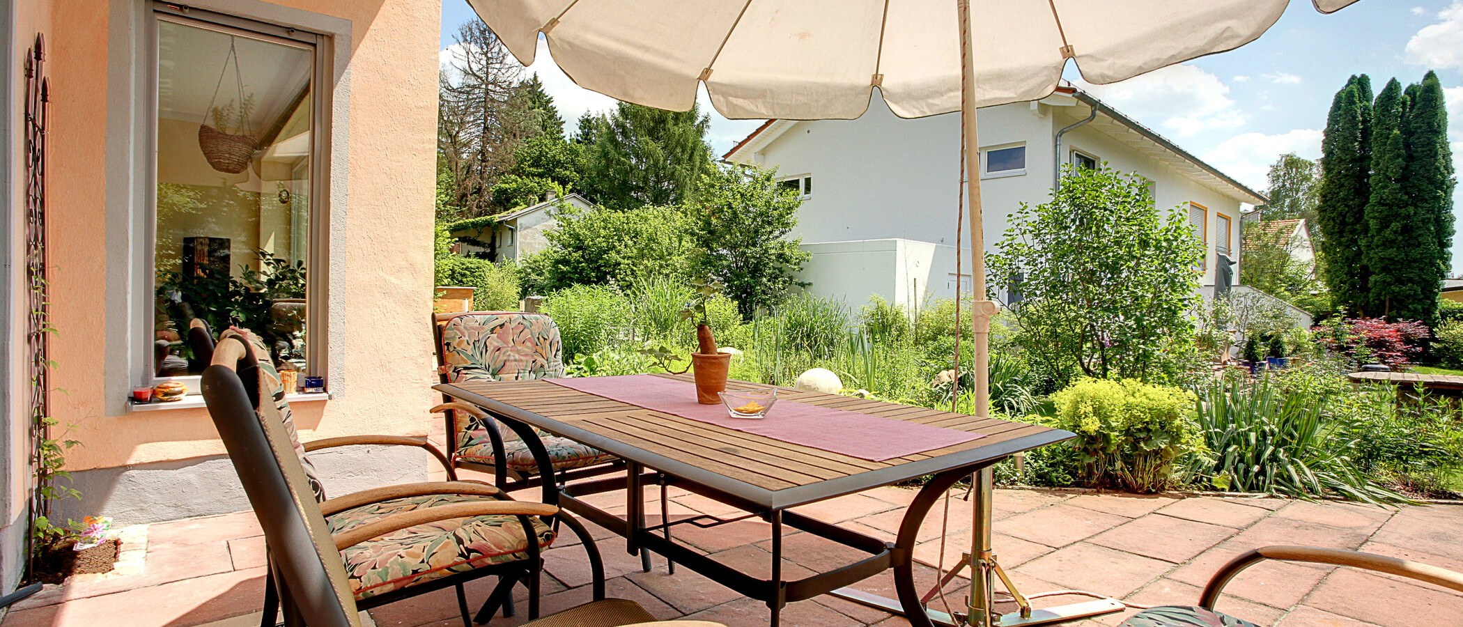 apartment with garden 	 Baierbrunn 04 garden 5633