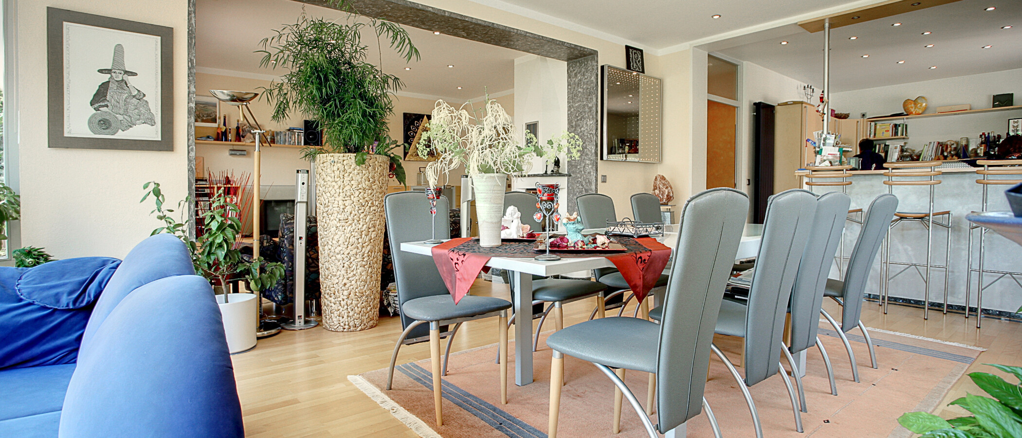 apartment with garden 	 Baierbrunn 06 living area 5633