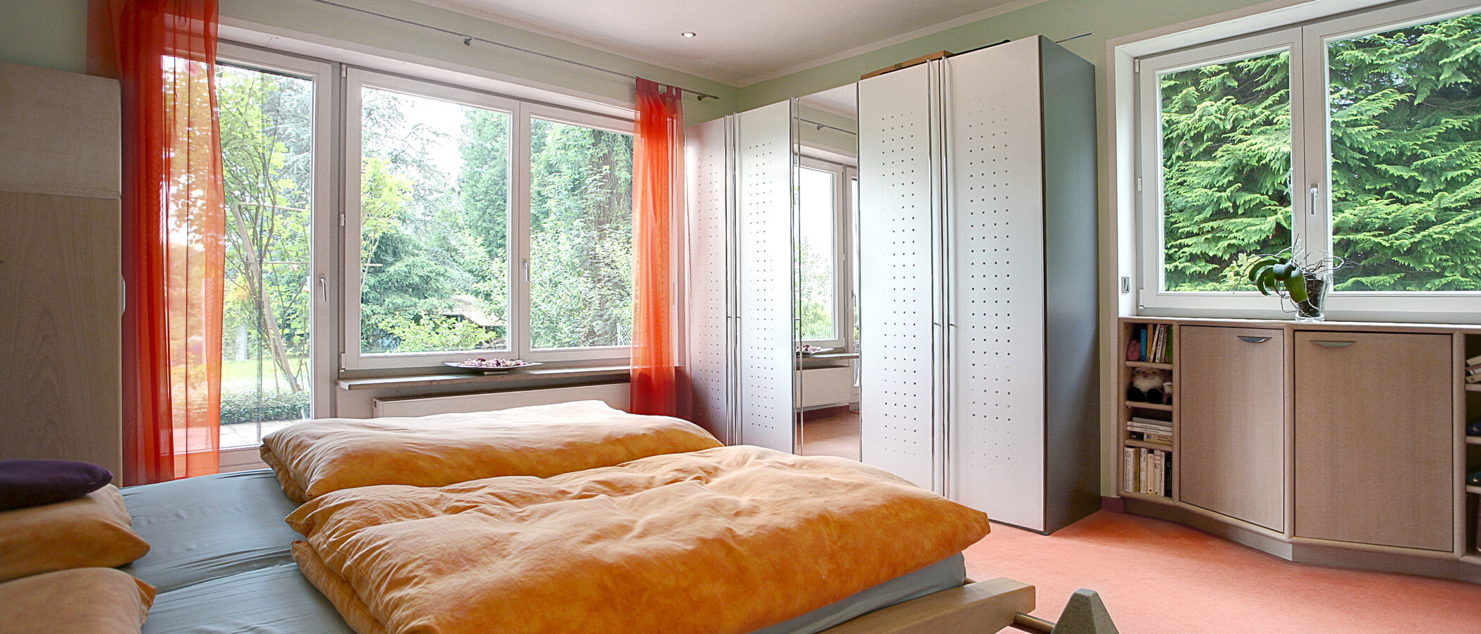 apartment with garden 	 Baierbrunn 01 1. bedroom 5633