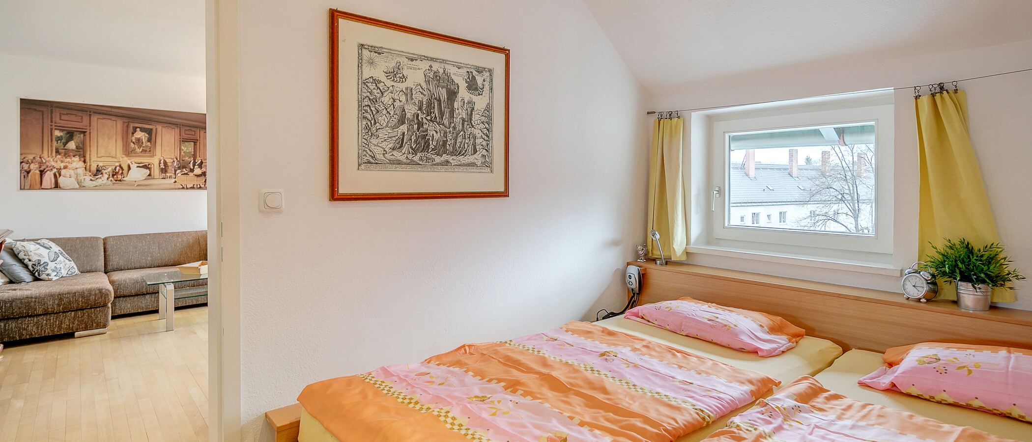 apartment München Nymphenburg-Gern 03 sleeping area 5680