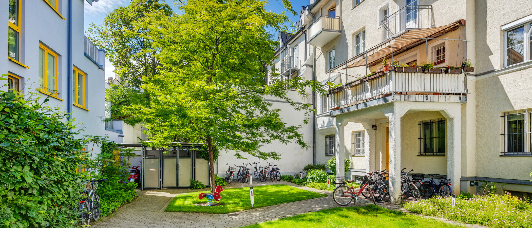 apartment München Haidhausen 01 inner courtyard  5785